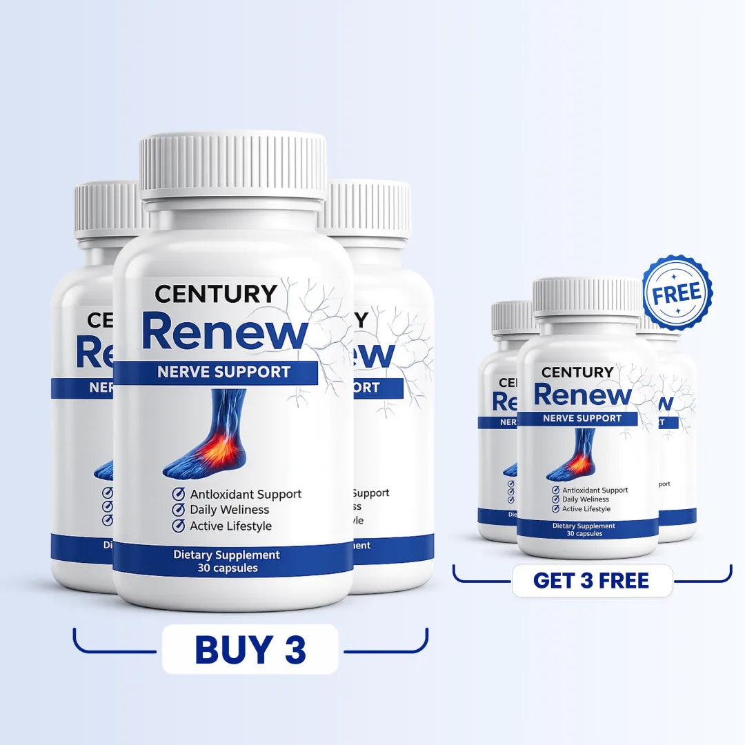 Century Renew — Buy 3 Get 3 Free (6 Bottles)